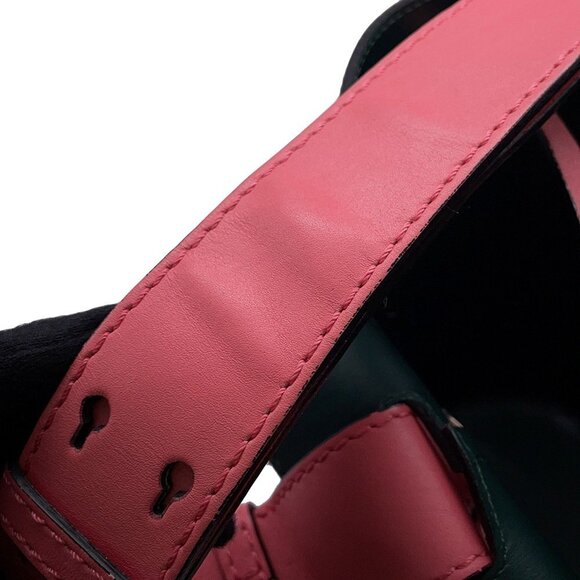 BURBERRY Pink Leather Pouch - Picture 11 of 15